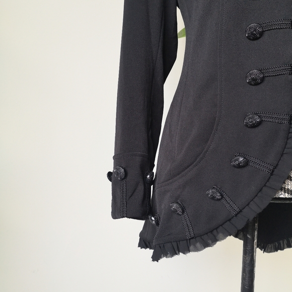 Gothic Victorian Military inspired blazer - Picture 6 of 9